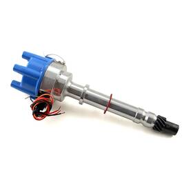 Pce376.1121 Speedmaster 8020-series Pro-billet Ready-to-run Distributor Chevy V6 3.8l/4.3l