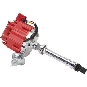 2896501-red Speedway Motors Hei Distributor Red Fits Chevy Small Block