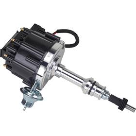 2896502-blk Speedway Motors Hei Distributor Black Fits Ford Small Block 289/302