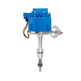 28965025-blu Speedway Motors Hei Distributor 5.0l Fits Small Block Ford V8 Blue