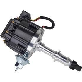 2896504-blk Speedway Motors Hei Distributor Black Fits Pontiac