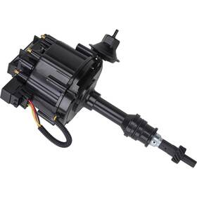 2896510-ablk Speedway Motors Hei Distributor All Black Fits Small Block Ford 351w