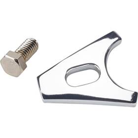 7204116 Speedway Motors 1963-up Chevy V8 Chrome Distributor Clamp
