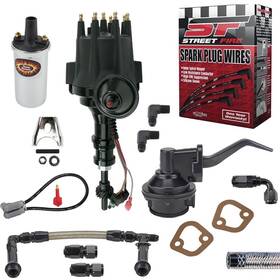 9109264 Speedway Motors Sbf 289/302 Ready-to-run Ignition/fuel Delivery Kit -6an Black