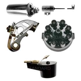 Bndl-917769 Standard For Cadillac Series 62 1940-1949 5-pc Distributor Cap Kit