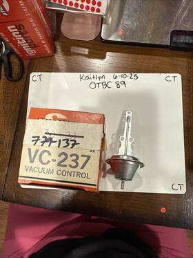 Vc-237 Standard Motor Products Distributor Vacuum Advance Control