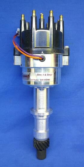 Sum-850090 Summit Nos Street-strip Billet Distributor Pontiac