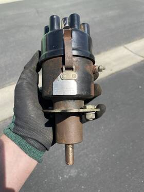 Iap-4016 The Electric Autolite Co. Vintage Prestolite 6 Cylinder Distributor 12u Company