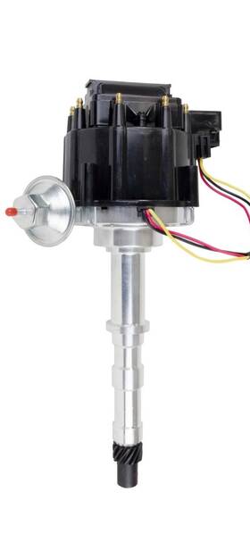 6517bk-614k-pt Top Street Performance Cadillac 1968-1974 V8 472 500 Hei Distributor And Black Usa Spark Plug Wires New