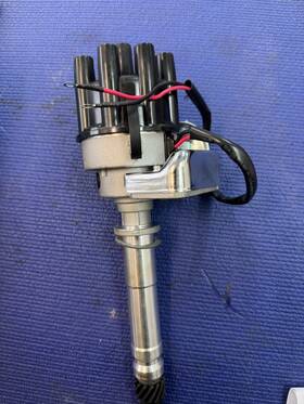 Jm6701bk-f-bk45k-cw Top Street Performance Chevy Sbc Bbc 327 350 396 454 Black Female Small Cap Hei Distributor