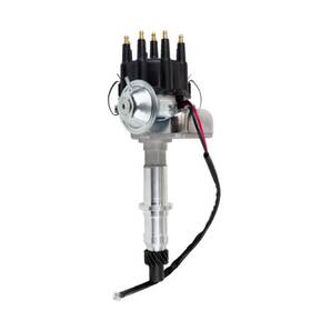 Jm6704bk Top Street Performance Black Rtr Ready To Run Distributor For Pontiac V8 301-455 Engines