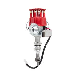 Jm6710r Top Street Performance Ready-to-run Distributor For Ford 351w Red