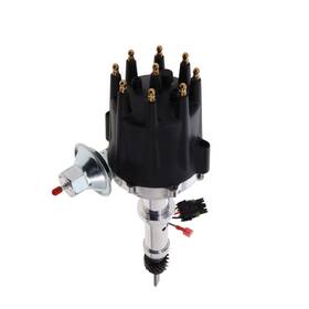 Jm7738bk Top Street Performance Ready To Run Distributor For International V8 5.0l 304 5.7l 345 6.4l 392 Black