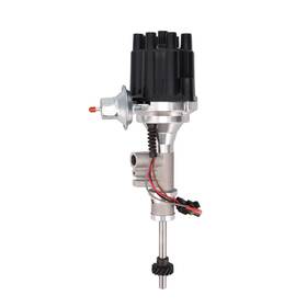Jm7741fbk Top Street Performance Ready To Run Rtr Distributor With Female Cap For Ford Y-block Tach Drive 272-312