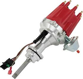 Mp700150rd Top Street Performance Mopar 318/340/360 V8 Pro Series Ready To Run Electronic Distributor Red Cap