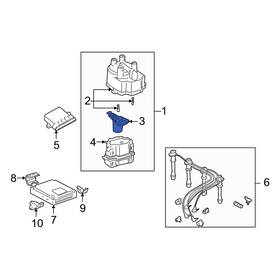1910216010 Toyota Oe For Tacoma 1995-1997 Distributor Rotor