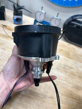 Tfs-5292801 Trick Flow Msd Modular Ford Dual Sync Distributor With Firecore Plug Wires