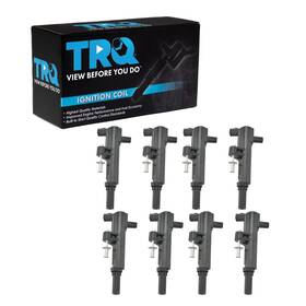 Ica61588 Trq Ignition Coil Set 8 Piece Compatible With Chrysler Aspen Dodge Dakota Durango