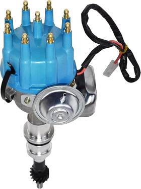 6702bl Tsp Upgrade Small Block Ford 289 302 Blue Hei Distributo Ready Run Electronic