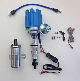 Jm7708bl-f-chrome-cw Tsp Ford Fe 390 406 427 428 332 352 360 Blue Small Female Cap Hei Distributor Coil Jm7708bl-f-chrome-cw Tsp Ford Fe 390 406 427 428 332 352 360 Blue Small Female Cap Hei Distributor Coil