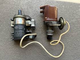Pdd6657 Ultra Spark Classic Fiat 124 Spider Distributor S144 Electronic Ignition Coil And Module Vintage