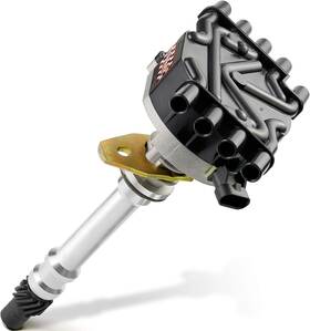Ac-hgm016 Voltstorm Performance Distributor Ignition With Cap And Rotor Compatible Chevy Black
