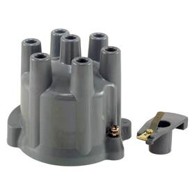 3d1019 Wve For Ford F-150 1975-1976 Ignition Distributor Cap And Rotor Kit