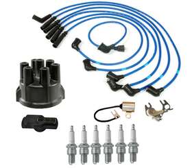 650-416 Zcardepot.com Datsun 240z 1970-73 L24 Ignition Tune Up Kit Cap Rotor Spark Plug Wires New 416