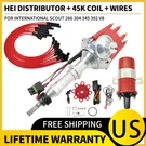 For New International Harvester Scout Hei Distributor 266 304 345 392 + 45K Coil. Fixed Price $215.99.