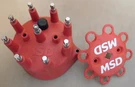 Msd 8431 V8 Distributor Cap, Small Diameter, Hei Style, Red. Fixed Price $41.99.