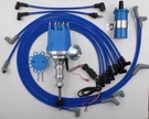 Small Cap Ford Y Block 272 292 312 Blue Hei Distributor + 45K Coil Wires Usa. Fixed Price $251.95.