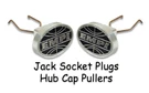 Vw Type 1 2 3 Bug Bus Ghia Empi Logo Jack Socket Plugs / Hub Cap Pullers. Fixed Price $89.95.