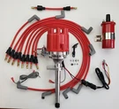 49-53 Ford Flathead 239 255 Small Cap Hei Distributor + Plug Wires Red Coil. Fixed Price $238.88.