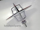 Rare Nos Hood Ornament Lincoln Continental Convertible Cabriolet Coupe Sedan 462. Fixed Price $359.28.