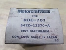 Motorcraft DDE-703 Distributor Vacuum Advance D47Z-12370-A Nos (3A1-1). Fixed Price $25.00.