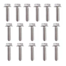 Ignition Coil Bolt Flange Screws (16PCS) Fit For 2011-2017 Toyota Camry M10. Fixed Price $21.82.