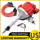 Inline 6 232 258 4.2L Cyl Hei Distributor + Red Wires Usa For Jeep CJ5 CJ7 Amc. Fixed Price $107.40.