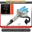 Ignition Distributor With Cap & Rotor For Jeep Cherokee 78-83 Wagoneer Wrangler. Fixed Price $73.18.