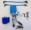 Ford 390 406 427 428 332 352 360 Small Female Cap Hei Distributor + Blue Coil. Fixed Price $206.95.