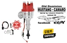 1965-1973 Mustang Msd Ready-to-run Distributor 289 302 Small Block Ford. Fixed Price $799.95.