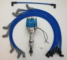 Ford Small Block 289 302 Blue Cap Pro-billet Race Distributor + Plug Wires. Fixed Price $131.95.