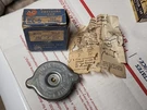 1958-62 Chevrolet 1958-59 Corvette Fuel Injection Nos Ac Radiator Cap 850800 Gm. Fixed Price $120.00.