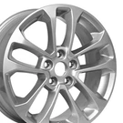 SET(4) Silver 17X7 10256 Ford Fusion, Focus, Edge Rims 5X108 +50ET LJ6Z1007A. Fixed Price $832.00.