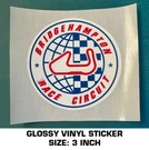 Bridgehampton Race Circuit Glossy Vinyl Decal Sticker Track-vintage Scca. Fixed Price $5.79.