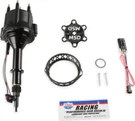 New Holley Snip Hyperspark Distributor,black Billet,fits 71-83 Jeep CJ5. Fixed Price $649.95.