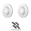 Bosch Quietcast Front Rotors Akebono Proact Ceramic Disc Brake Pad Kit For XT5. Fixed Price $288.95.