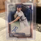 2024 Bowman Draft Johnny King Auto Nm Rc Toronto Blue Jays. Fixed Price $60.00.