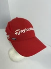 Taylor Made Tour Hat One Size Red Ball Cap Golf TP5 With Ford Pin. Fixed Price $13.99.