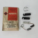 Ford Oem Alternator Brush & Terminal Kit C3SZ-10347-B Autolite GB-77 Nos. Fixed Price $11.95.