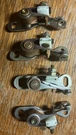 4-VINTAGE Ford Motorcraft & Autolite V8 6 Cyl POINTS-DP-3/C9AZ-12171-B. Fixed Price $50.00.